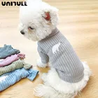 UNIBULL, одежда для кошек и собак, теплый свитер для маленьких Йорков, одежда для домашних животных, рубашка из полиэстера, Тедди, Бишон, одежда