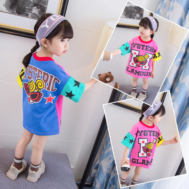 Child Stage Performance Clothing Girls Boys Jazz Dance Costumes Short Sleeve Tops Hip Hop Dancing Clothes Street Dances DWY594 |