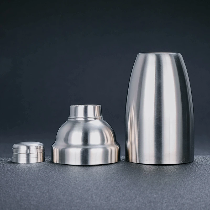 550 мл Нержавеющая сталь шейкер традиционные из трех частей стильный винный бар