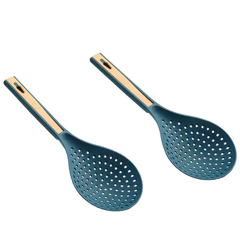 

2Pcs Noodle Spoons Food Colanders Practical Food Strainers for Kitchen