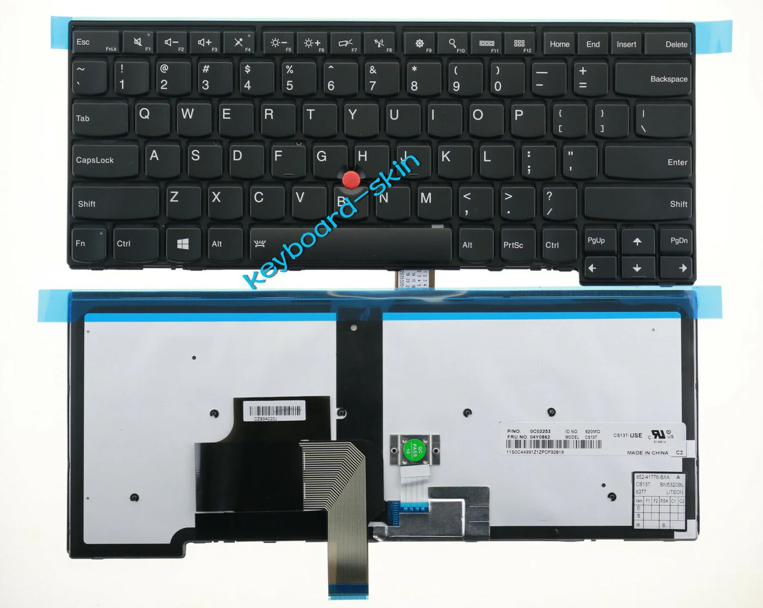 Новая клавиатура с подсветкой US для ноутбука lenovo IBM Thinkpad E431 E440 04X0101 04X0139 CS13T 0C43906 MP-12M23USJ387W