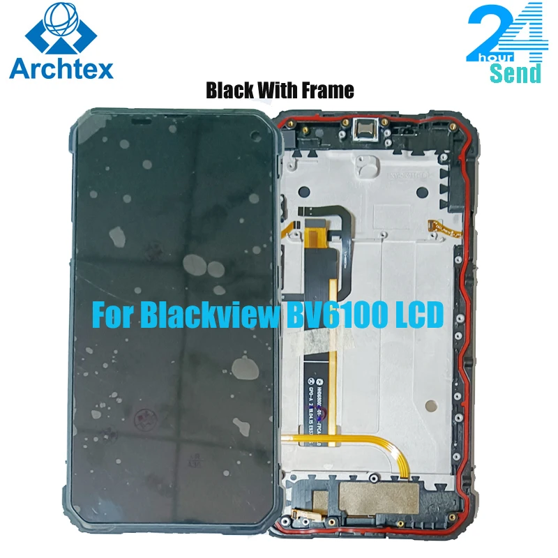 6 88 дюймов для оригинального Blackview BV6100 ЖК-дисплей с фоторамкой 18:9 Android 9 0 +