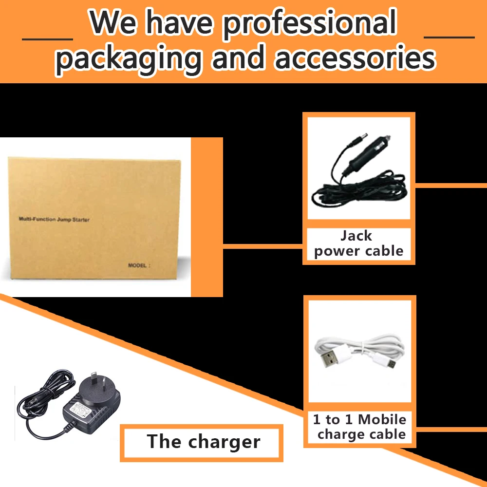 Компрессорное пусковое устройство для автомобилей все в одном автомобильное 12 В