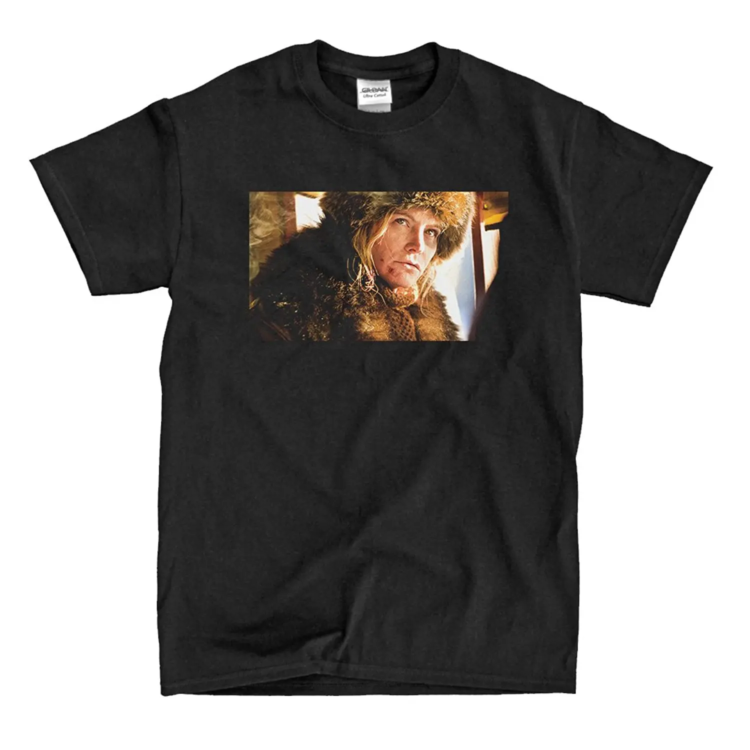 

2021 Daisy Domergue From The Hateful Eight Black T-shirt Summer Short Sleeve Shirts Tops S~3Xl Big Size Cotton Tees Free TShirt
