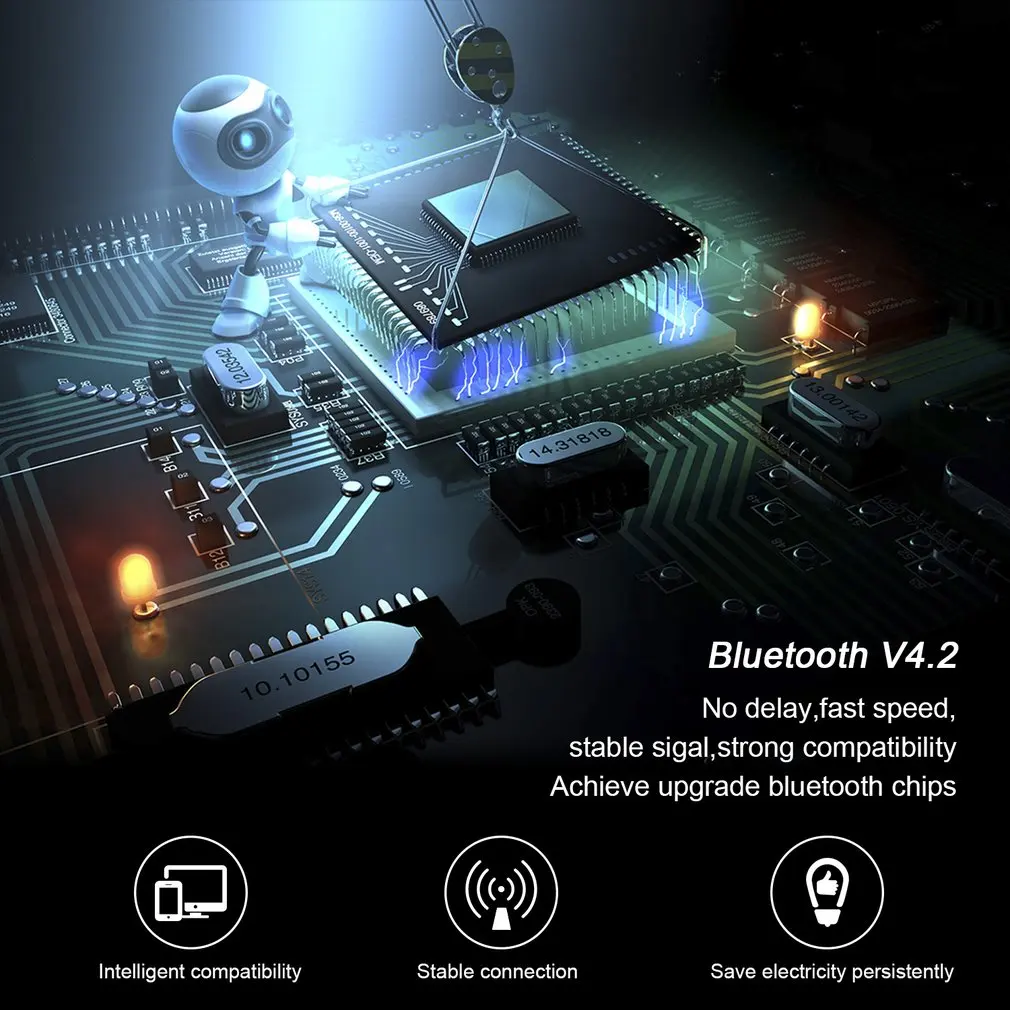 Открытый прочный Портативный Hifi беспроводной Bluetooth V4.2 динамик с усиленным басом