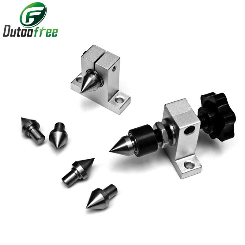 

DIY Lathe Tailstock Woodworking Lathe Rotary Thimble Machine Metal Wood Turning Rotary Tool Mini Lathe Machine Accessories