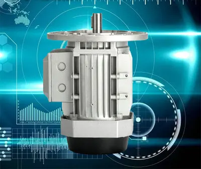 AC380V1400rpm B5 вертикальный/горизонтальный круглый фланец алюминиевый корпус