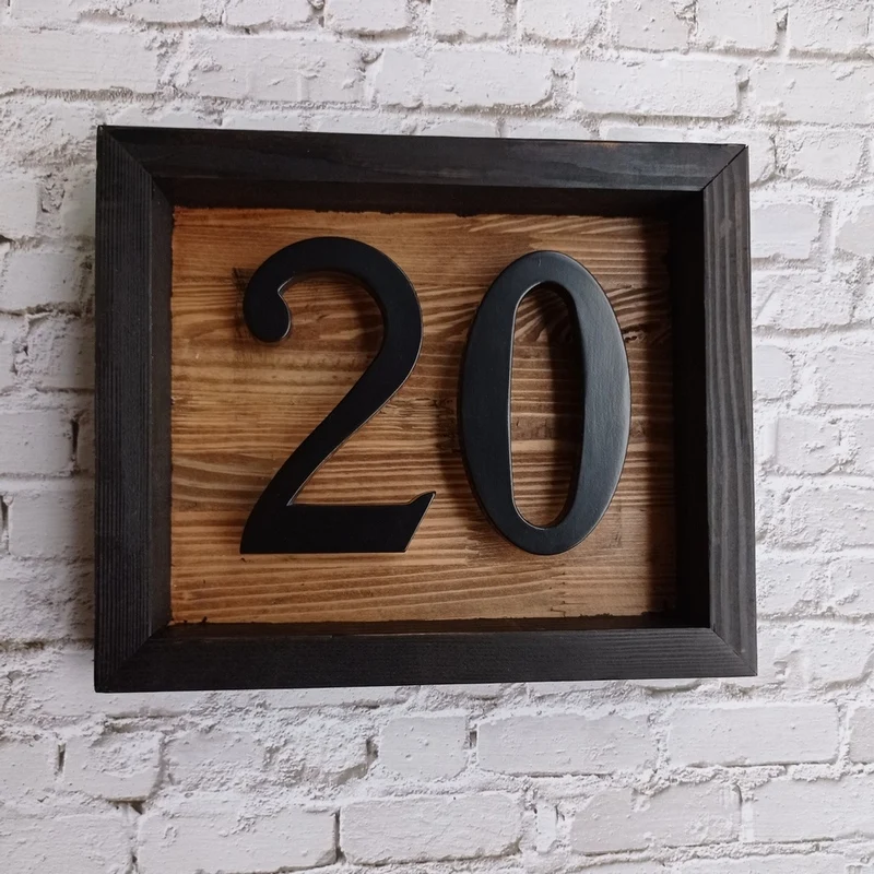 152 мм плавающий дом с цифрами большие современные двери алфавит для дома и улицы 6