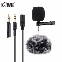 compact unidirectional condenser microphone for video vlog camera camcorder tablet smart phone laptop conference voice recording