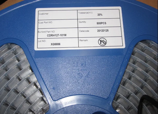 

50pcs / lot CDRH127 chip power shielding inductance rh127 cd127r 47uh 12 * 12 * 7mm lettering 470