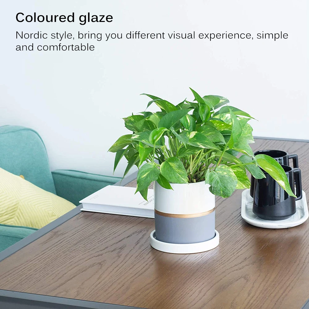 Контейнер для растений почвы гостиной мини Декор дома и офиса пластиковый