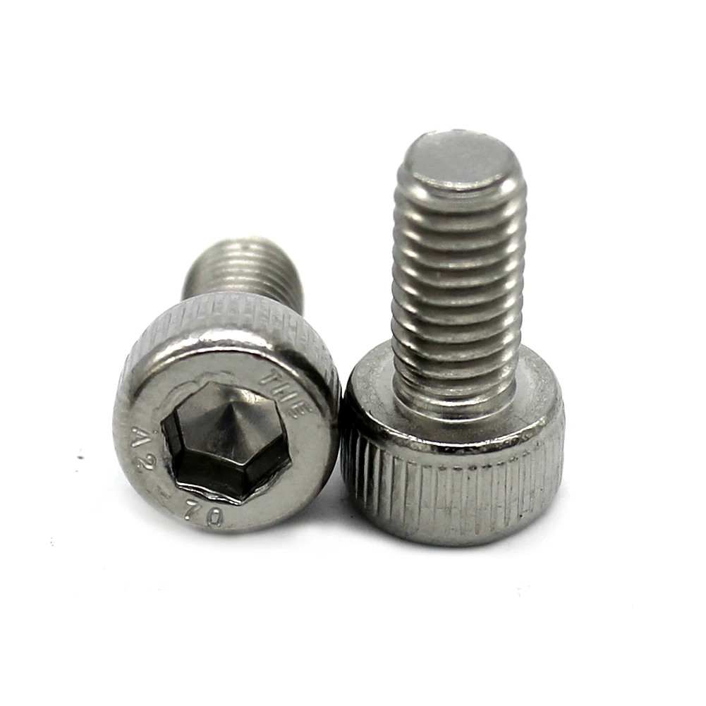 M3 A2 Stainless Steel Bolt DIN912 Hexagon Hex Socket Head Cap Allen Screw