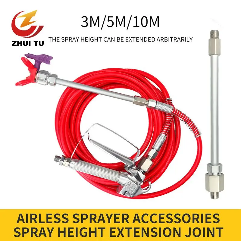

Paint Latex Paint Putty Airless Sprayer Accessories Extension Rod Extension Spray Height Joint Spray Gun Extension Rod