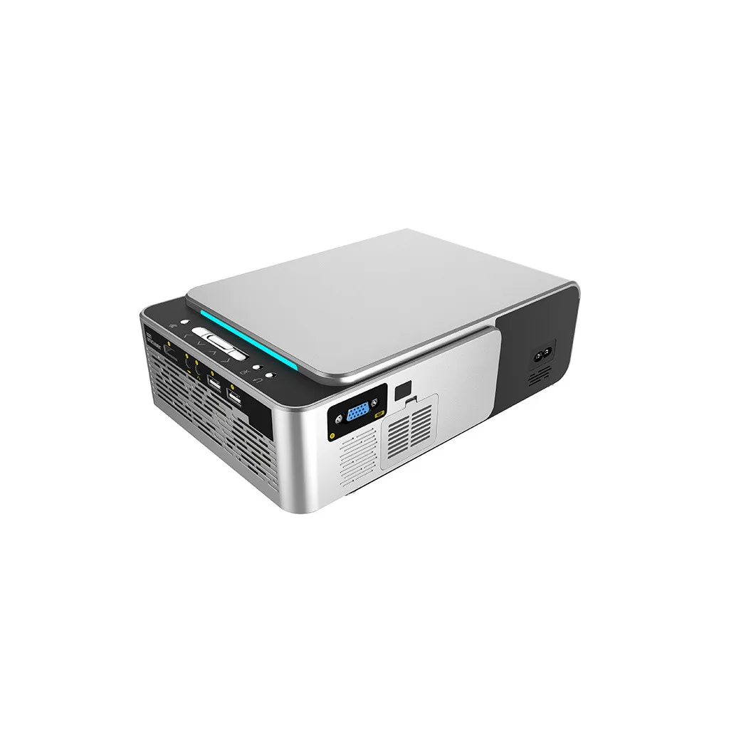 Дом светодиодный Проекторы проектор 1080p HD 3500 люмен Портативный HDMI USB Поддержка 4K