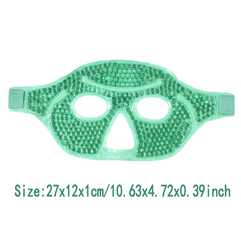 

Cold Hot Pack PVC Eye Mask Reusable Beads For Relaxation Stress Pain Relief Beauty Gel Eye Mask Sleeping Ice Gel Sleeping Mas