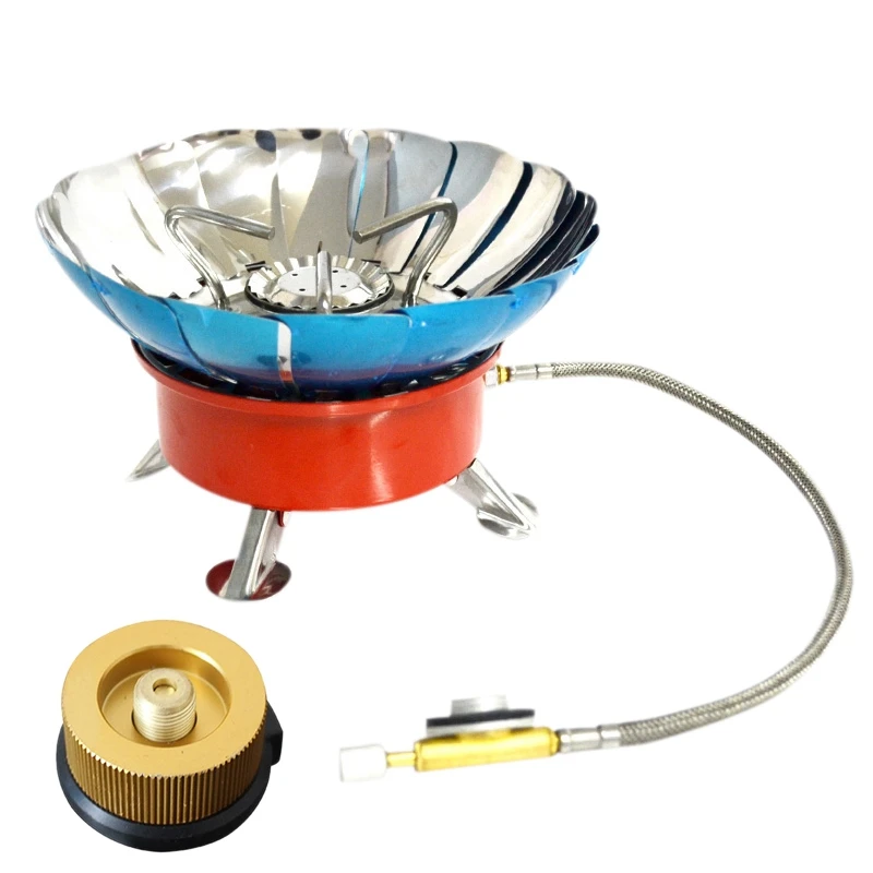 4 типа ветрозащитная плита кухонная посуда газовые горелки для кемпинга пикника