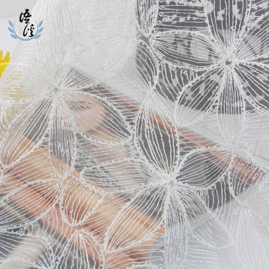 5 ярдов бусины в виде риса жгут из бисера Вышивка Марля тяжелое ремесло гвоздь