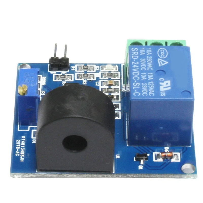 Релейный экран 24 В постоянного тока 5 А датчик обнаружения защиты от перегрузки