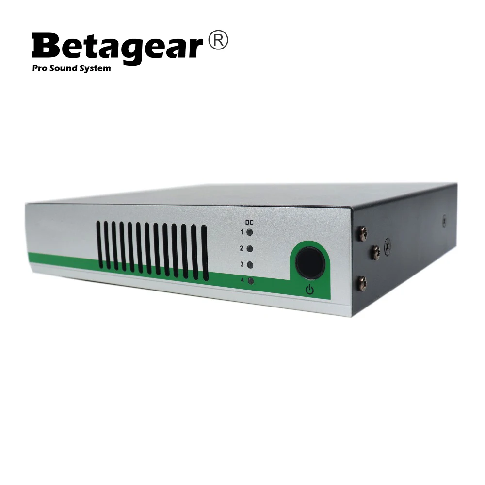 Беспроводная система Betagear AC4 UHF антенна распределения питания усилитель +
