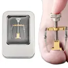 Устройство для коррекции вросшего ногтя, два цвета, уход за педикюром, профессиональный инструмент для восстановления ног фиксатор для ногтя, лечение ног