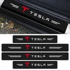 4 шт., защитные наклейки для автомобиля Tesla Model 3, модели S, модели L, модели Y, модели X, аксессуары для украшения