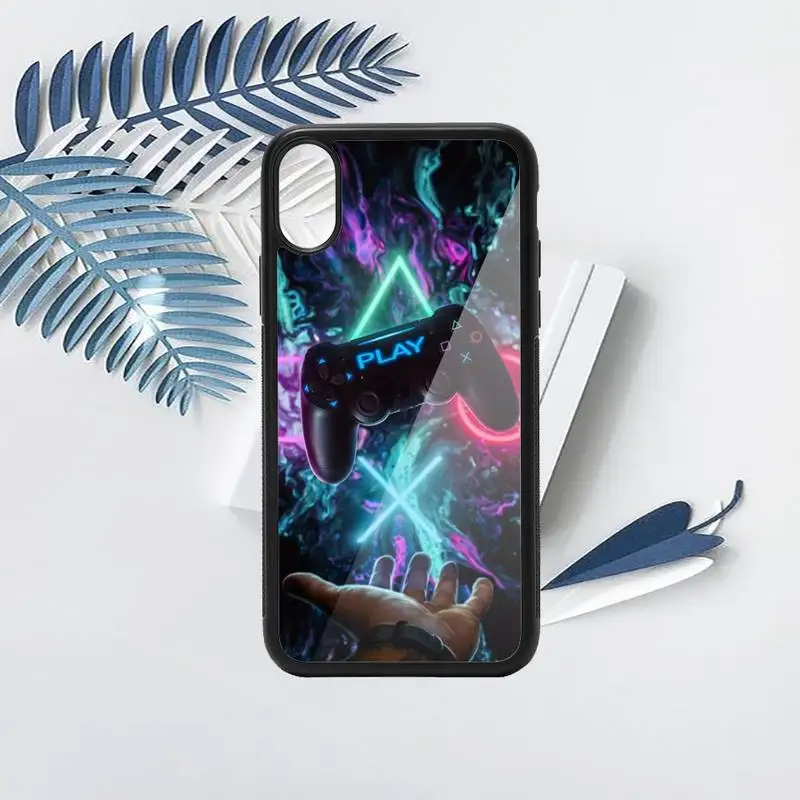 

Colorful gamepad high quality Phone Case PC for iPhone 11 12 pro XS MAX 8 7 6 6S Plus X 5S SE 2020 XR