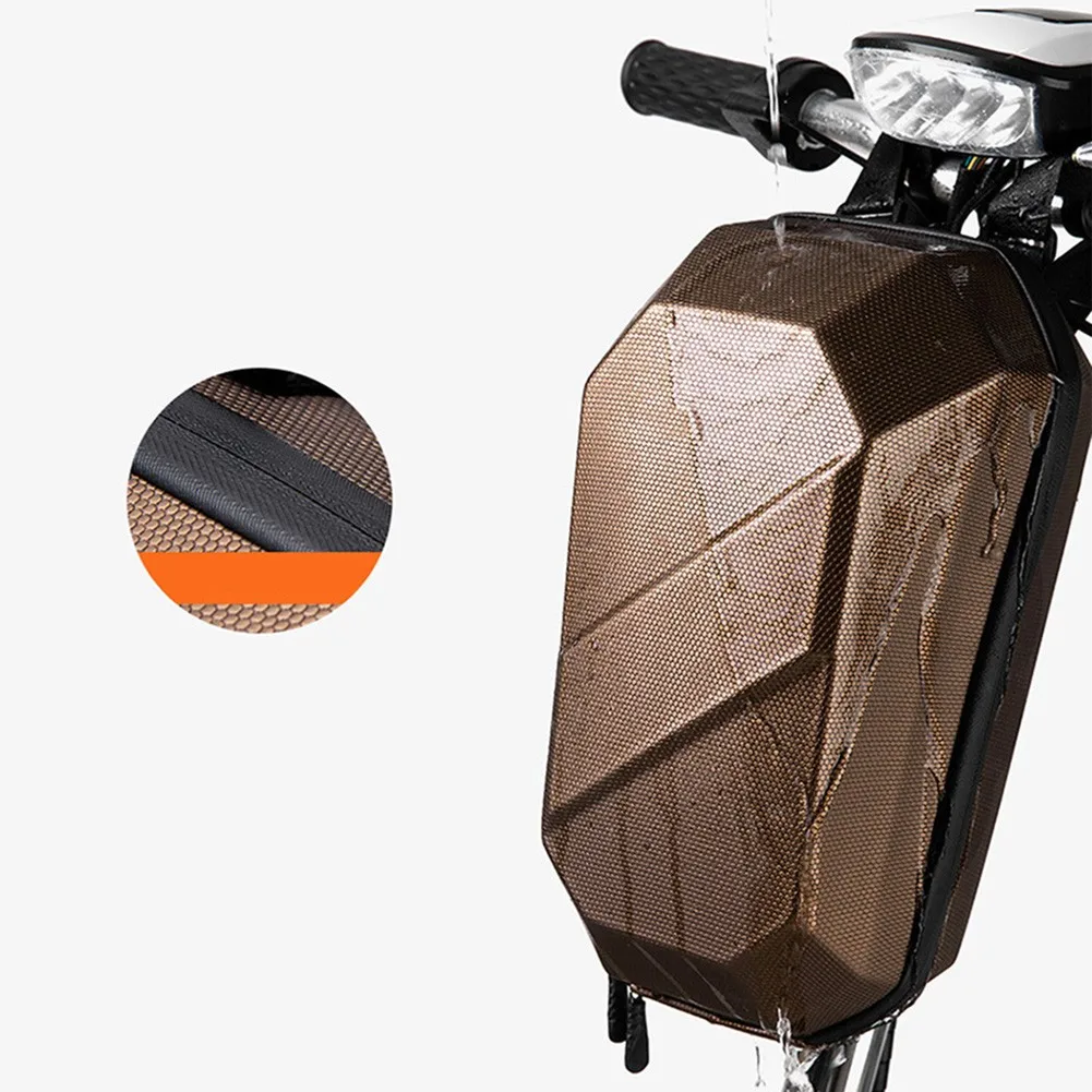 

6L Front Handle Storage Bag Waterproof Fabric Hard Shell For Ninebot Xiao*Mi Kugoo Electric Scooter Bike MTB Bag Pouch 2021 New