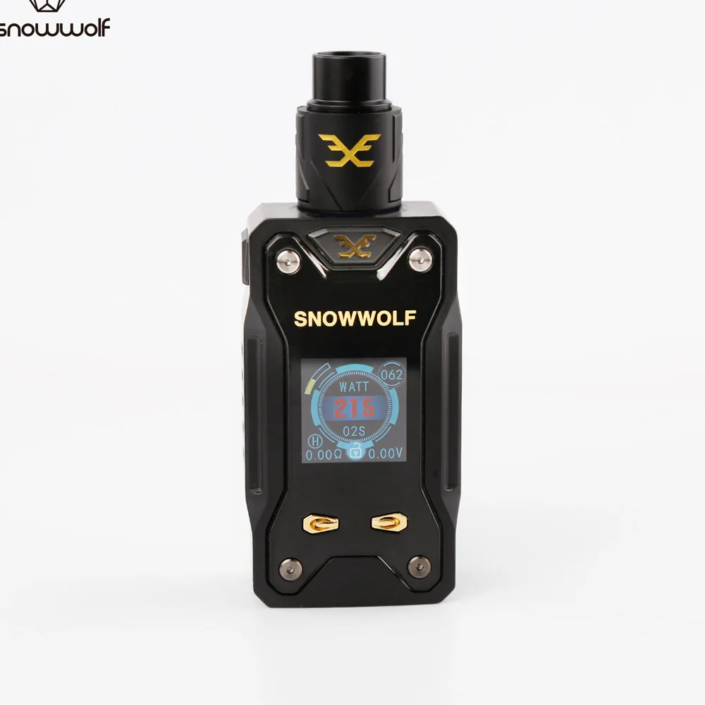 Оригинальный SIGELEI SNOWWOLF диапазон макс 230 Вт Vape мод и RDA танк электронная сигарета