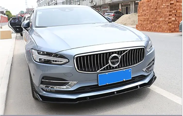 Для Volvo S90 тела комплект спойлер 2018 2019 для ABS задняя губа задний переднего бампера