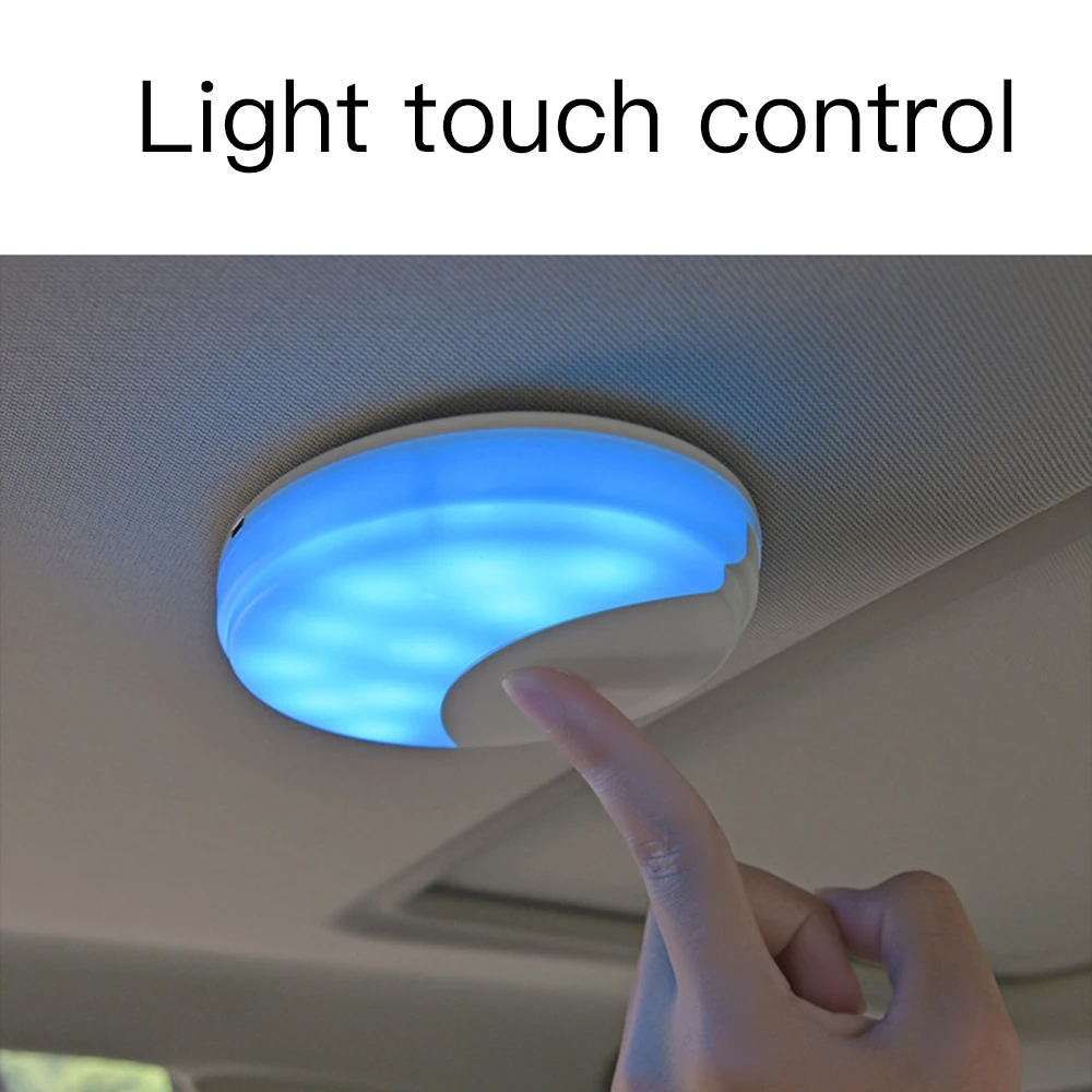 Портативный потолочный светильник для чтения на крыше автомобиля магнитный