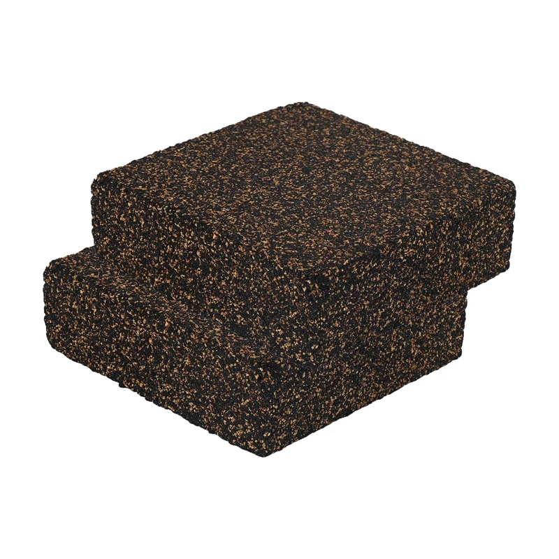 

Anti Vibration Isolation Pads - Composed Of Rubber & Cork - Thick & Heavy - 6 X 6 X 2 Inch (2 Pack)