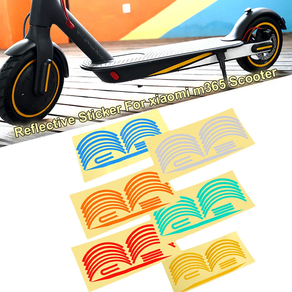 

Reflective Stickers Electric Scooter Waterproof Warning Sticker for Xiaomi Mijia M365 Electric Scooter Parts Accessories
