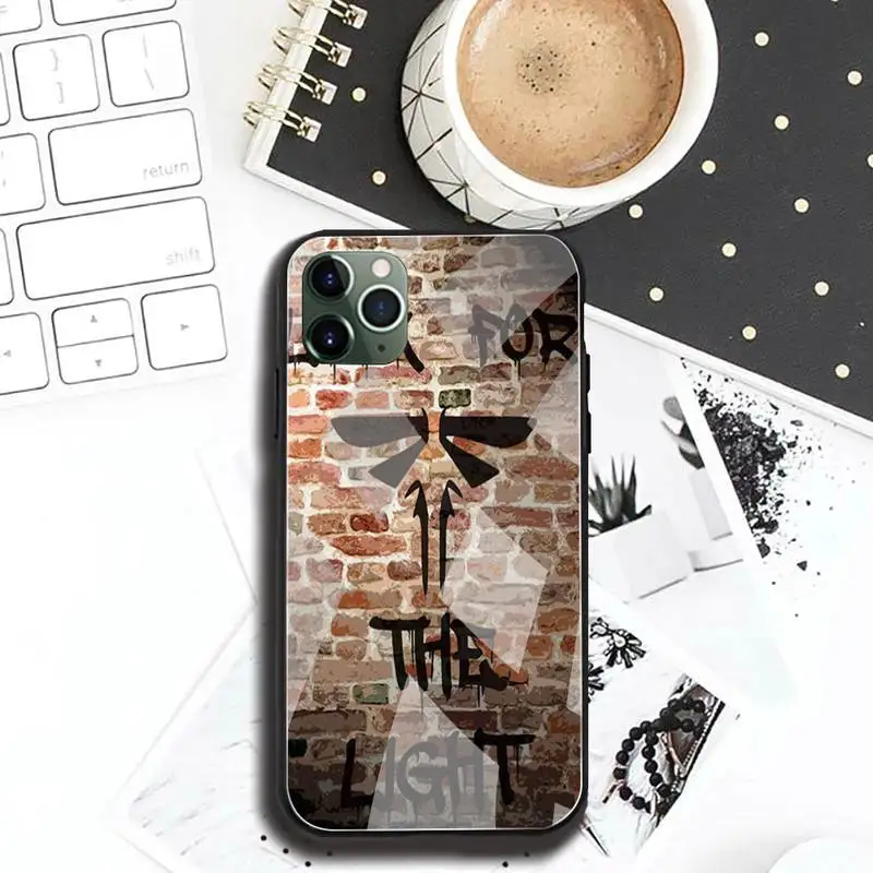game the last of us phone case tempered glass for iphone 11 pro xr xs max 8 x 7 6s 6 plus se 2020 case free global shipping