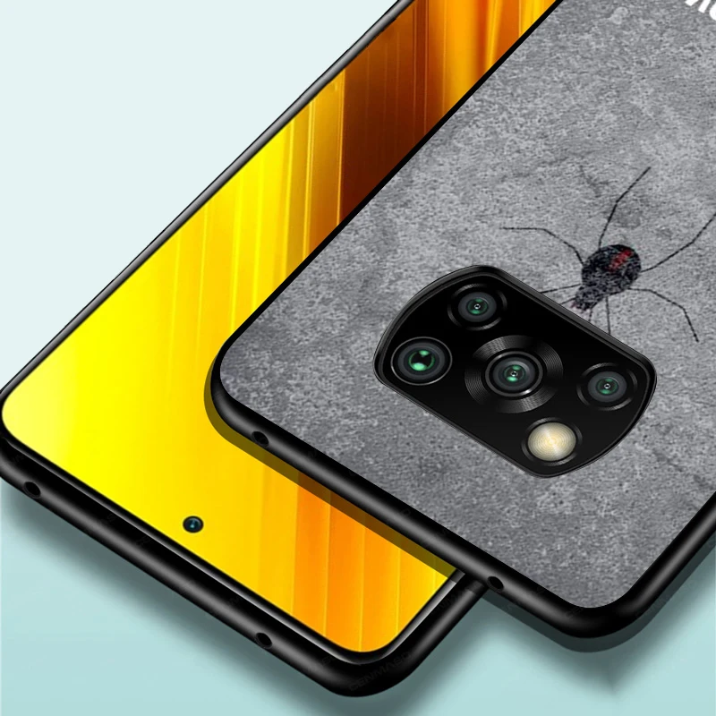 

Marvel Superhero Logo For Xiaomi Poco X3 NFC M3 M2 X2 F3 F2 Pro C3 F1 Mi Play Mix 3 A3 A2 A1 Black Phone Case