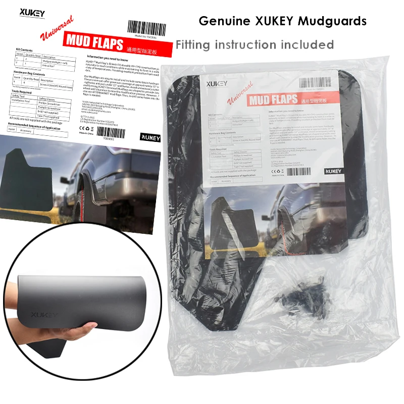 Универсальные брызговики Брызговики Fender для Subaru Forester Ford Focus 2 3 4 Mazda CX5 Toyota Vauxhall Opel