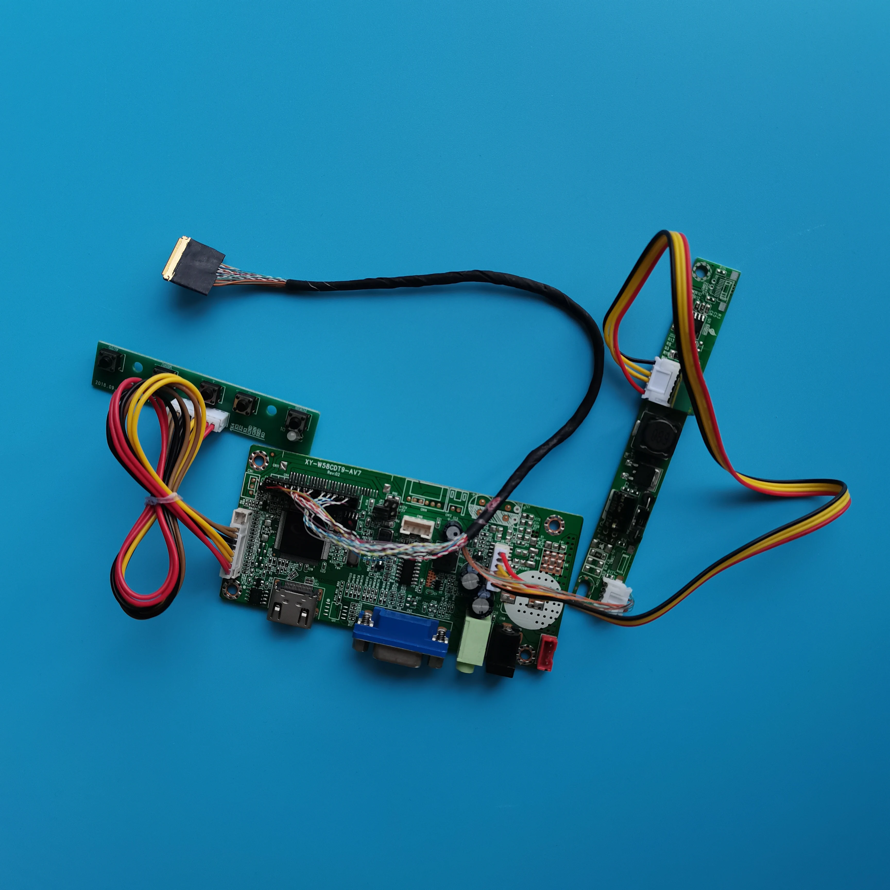 1024x768 9.7inch lp097x02 Portable Monitor High Definition Display VGA HDMI-compatible Camera Respberry PiIPS LED Screen