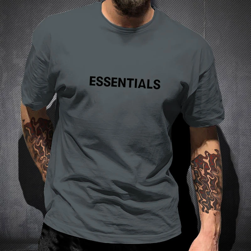 

Summer Oversize T-Shirt Men/Women Top Quality Fashion Casual Short sleeve Tee 2021 SS Hip-Hop Essentials hip hop T shirt