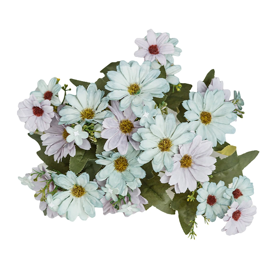 Gerbera искусственная Цветочная подделка цветок шелковая ткань маленький гостиная