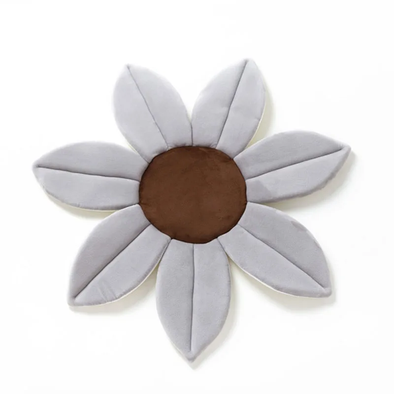 

NonSlip Baby Shower Bath Tub Flower Pad Bath Infant Newborn Safety Security Bath Support Cushion Bathtub Mat Newborn Shower Seat