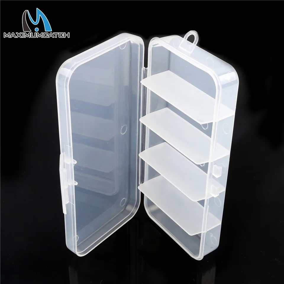 Пластиковый ящик для ловли нахлыстом Maximumcatch 2 шт. прозрачный и супертонкий с 5/8/10