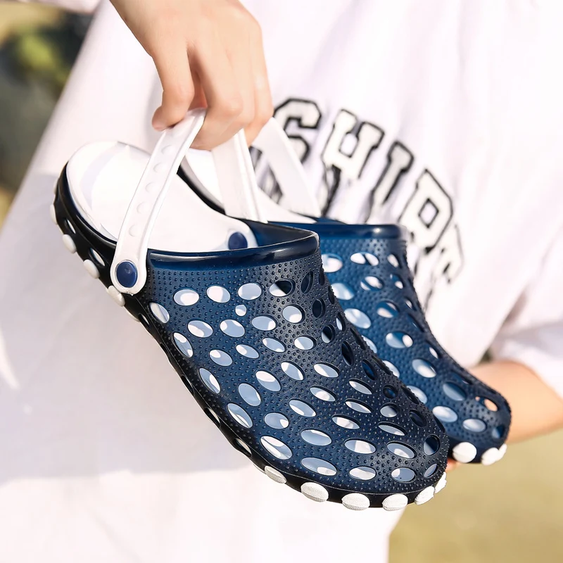 Оригинальные садовые Вьетнамки быстросохнущая водонепроницаемая обувь мужские