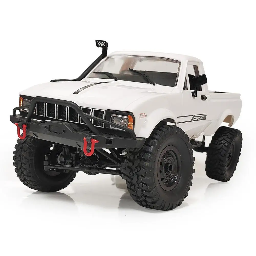 WPL C24-1K 4WD 1/16 Kit 2.4G Crawler Off Road RC Car 2CH Vehicle Models With Motor Servo and Head Light For Kid's Toy | Игрушки и
