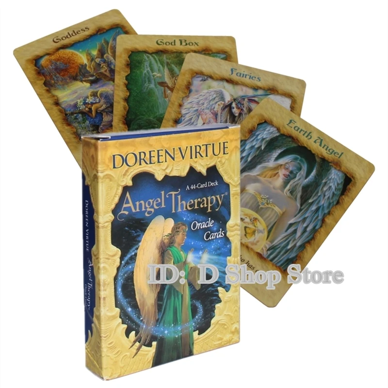 Ангельские терапевтические карты колода Таро для чтения на английском языке