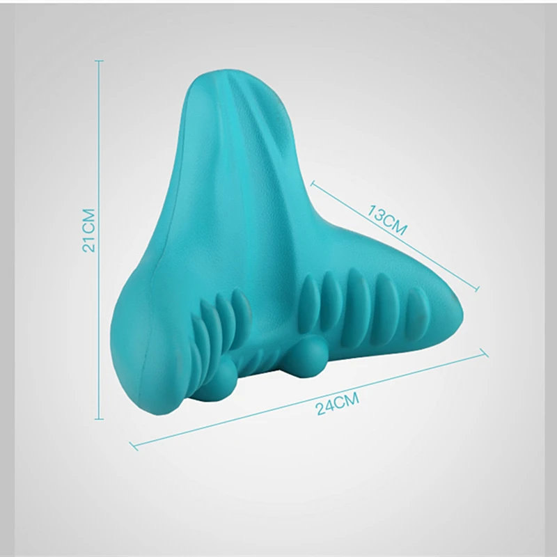 

Ergonomic Design Memory Foam High Density Neck Retractor Pillow Orthopedic Pillow Gravity Stretch Cervical Vertebra Massage Spot