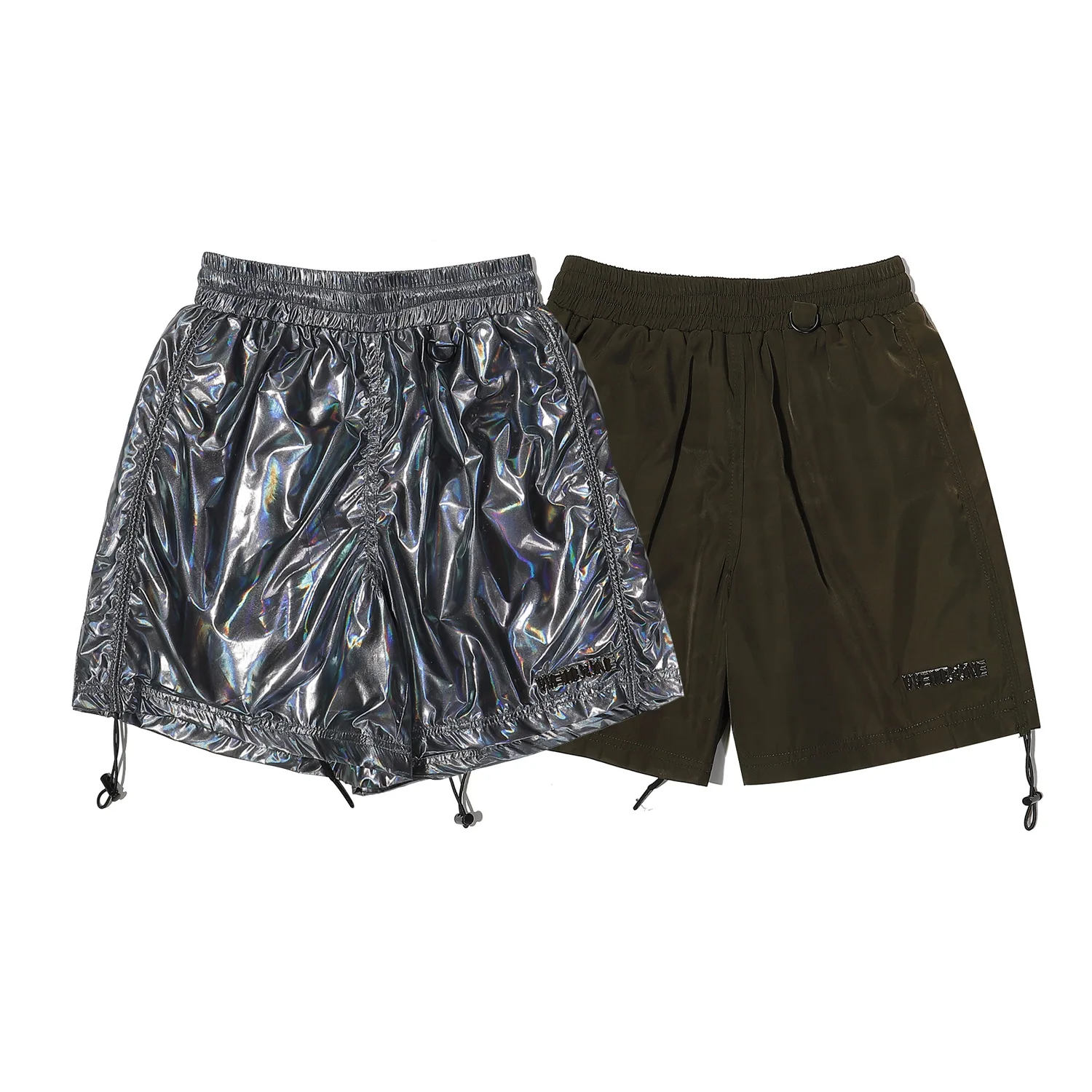 

Шорты с металлическим логотипом бренда American High Street WE11DONE, мужские брюки, женские мужские брюки, брюки-карго, спортивные штаны, уличная одежда ...