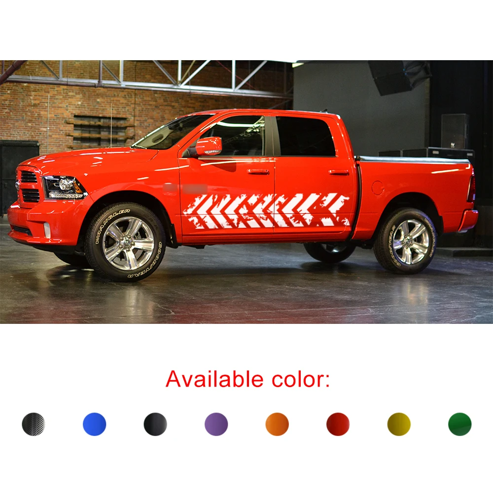 Автомобильные аксессуары градиентная полоса боковой двери Графический
