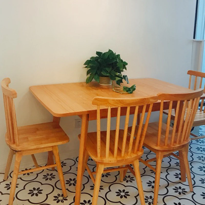 Виндзорское кресло из цельного дерева Скандинавское обеденное для дома простое