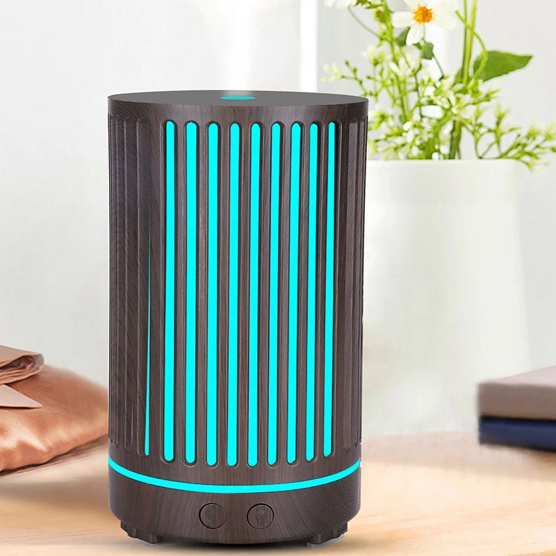 

100Ml Air Humidifier Essential Oil Aroma Diffuser Valentine's Day Gift Air Purifier Hollow Cylinder