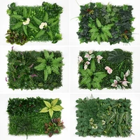 wall plant fake grass decoration artificial plant lawn interior decoration home garden party outdoor wedding