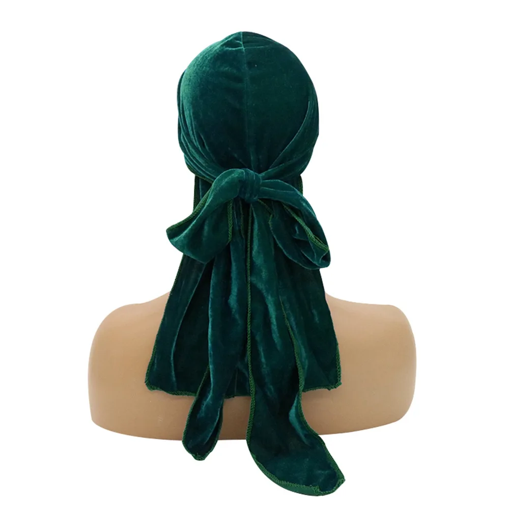 Новинка 2020 модная шапка-тюрбан из золотистого бархата мягкая эластичная шапка